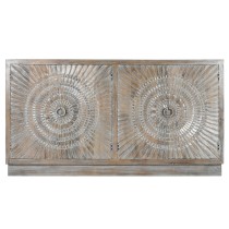 Buffet Home ESPRIT Blanc Bois de manguier 180 X 40 X 96 cm