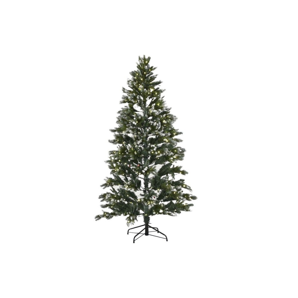 Christmas Tree Home ESPRIT Green Metal Polyethylene Snowfall 130 x 130 x 210 cm