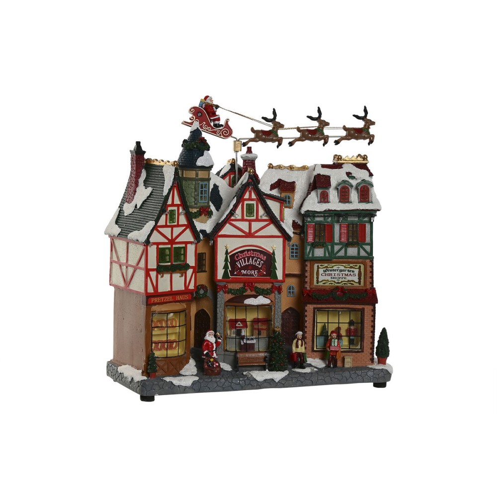 Décorations de Noël Home ESPRIT Multicouleur Musical 34 X 15 X 32 cm