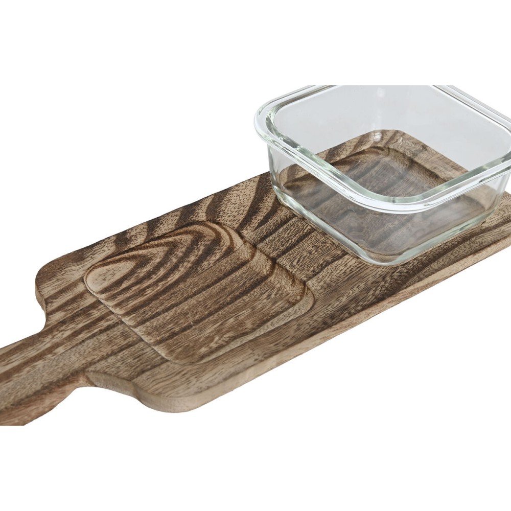 Snack tray Home ESPRIT Natural 320 ml 36 x 11 x 6 cm