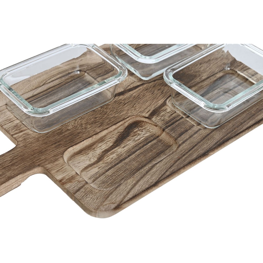 Snack tray Home ESPRIT Natural 350 ml 39,5 x 20 x 5 cm