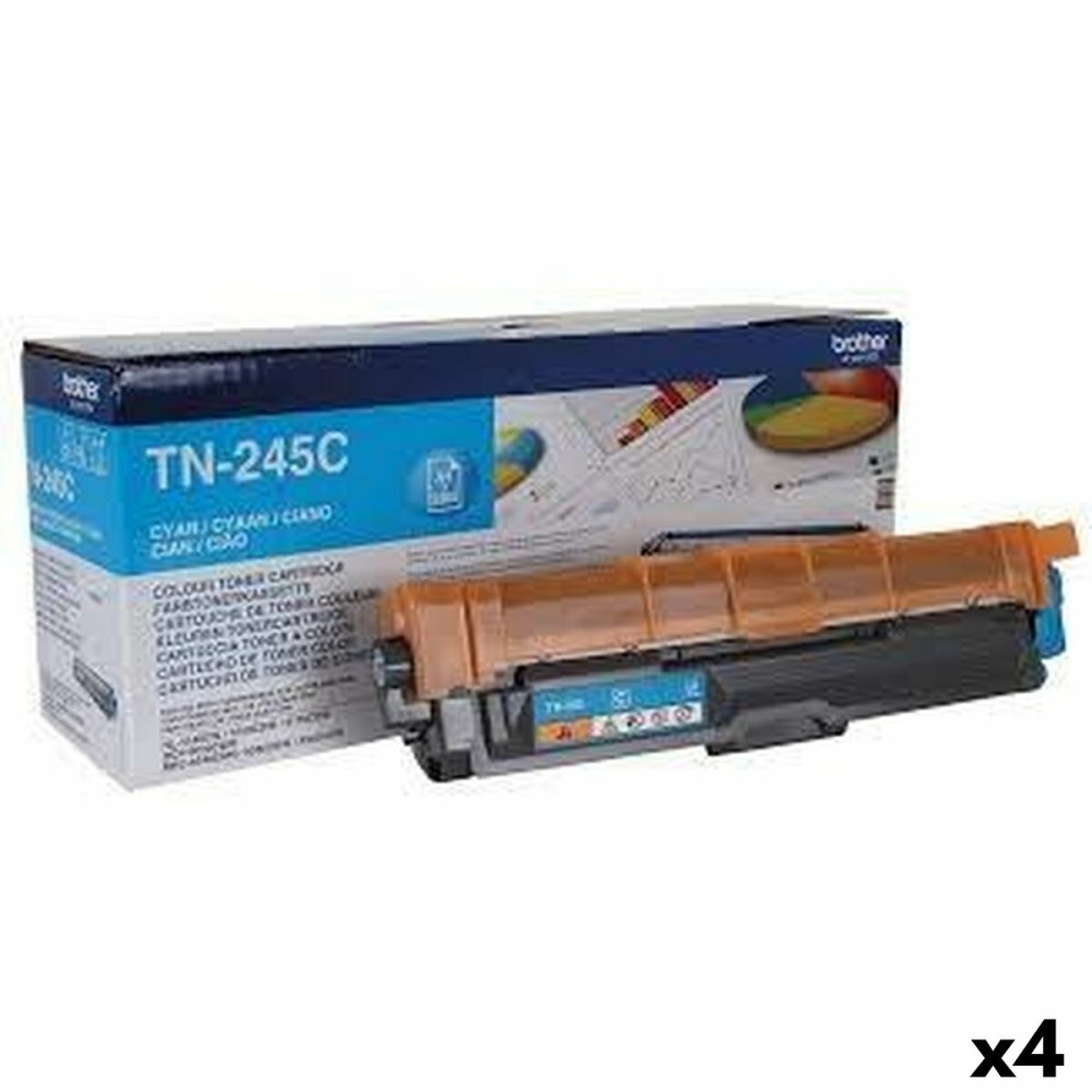 Original Toner Brother HL3140CW/HL3150CDW Türkis (4 Stück)