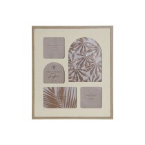 Fotorahmen Home ESPRIT Beige Kristall Holz MDF Skandinavisch 34 X 2 X 39 cm