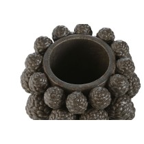 Vase Home ESPRIT Braun Steingut Ananas 25 x 25 x 31 cm