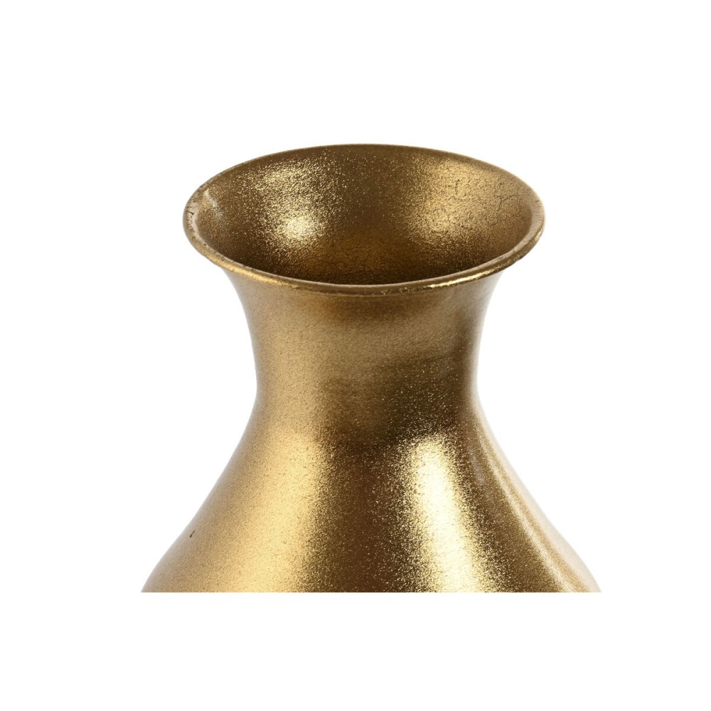 Vase Home ESPRIT Gold Metall Moderne 13 X 13 X 51,5 cm