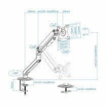 TV Halterung TooQ DB4032TNR-W 9 kg 17"-32"