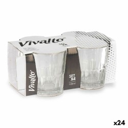 Trinkglas Vivalto RYG5041 Durchsichtig Glas 100 ml Kaffee (24 Stück)