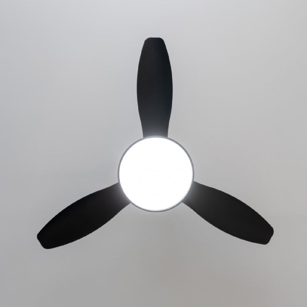 Ceiling Fan with Light Cecotec EnergySilence 4800 Light 36 W Black