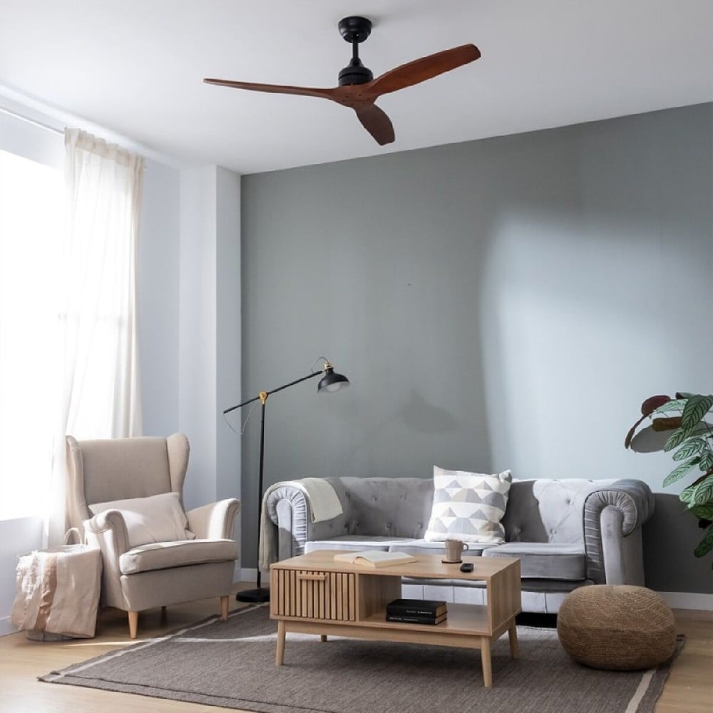 Ceiling Fan Cecotec EnergySilence Aero 5270 DarkWood 40 W Ø132 cm Wood