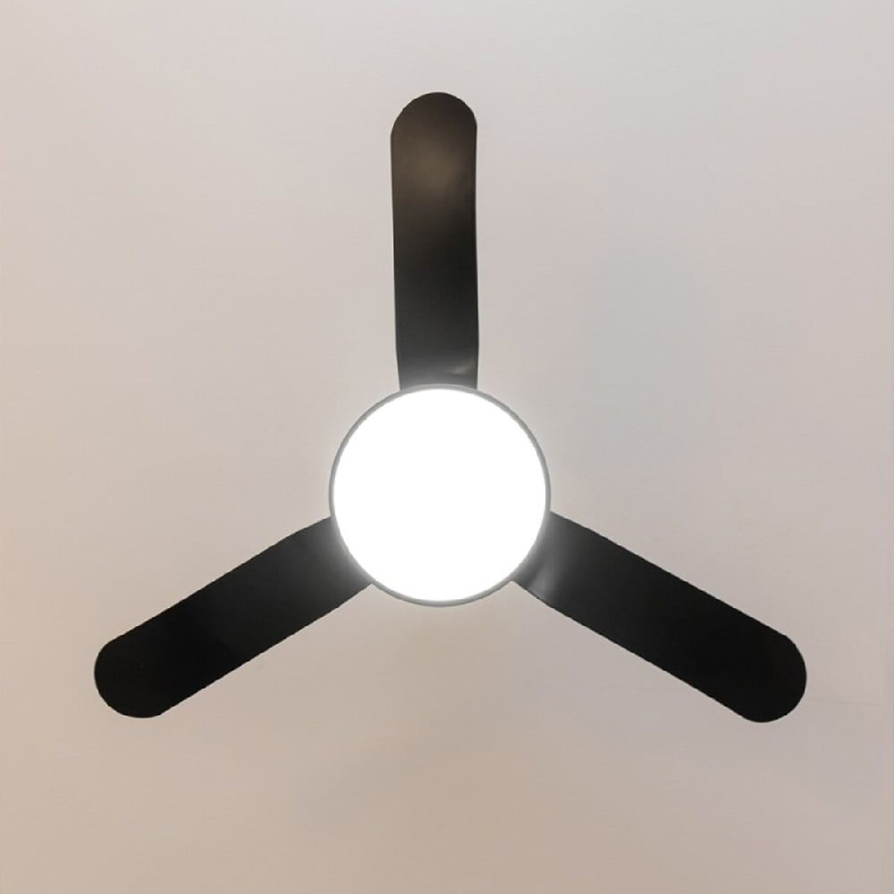 Ceiling Fan with Light Cecotec EnergySilence Aero 5200 Black 22 W 40 W