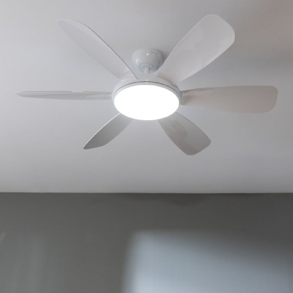 Ventilateur de Plafond avec Lumière Cecotec EnergySilence Aero 5200 Blanc 35 W