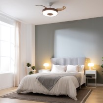 Ventilateur de Plafond avec Lumière Cecotec Energysilence Aero 4200 35 W Bois