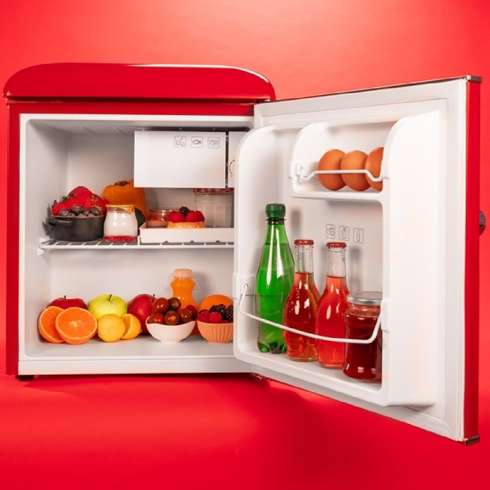 Mini Fridge Cecotec Bolero CoolMarket TT Origin 45 Red 45 L 44,7 x 53,4 x 55 cm