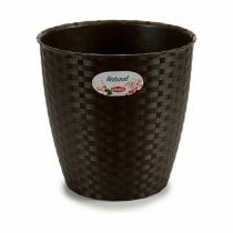 Cache-pot Stefanplast Plastique 24 x 22 x 24 cm (6 Unités)