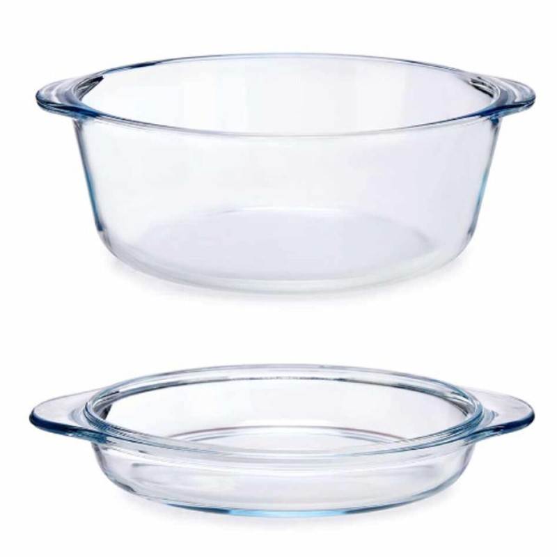 Casserole avec Couvercle Pasabahce 1017138-59003 Transparent 2,1 L (4 Unités)