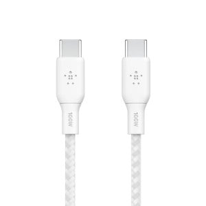 Câble USB Belkin CAB014BT3MWH Blanc Multicouleur 3 m