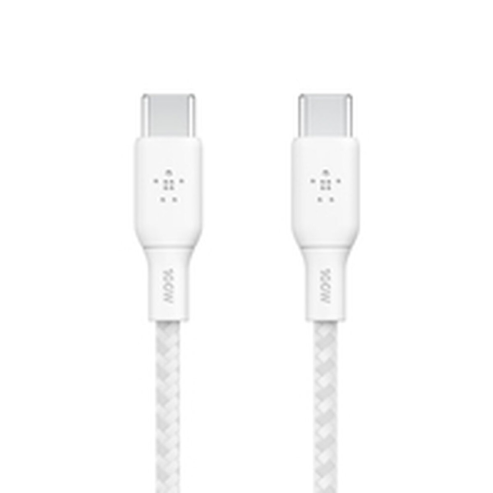 USB Cable Belkin CAB014BT3MWH White Multicolour 3 m