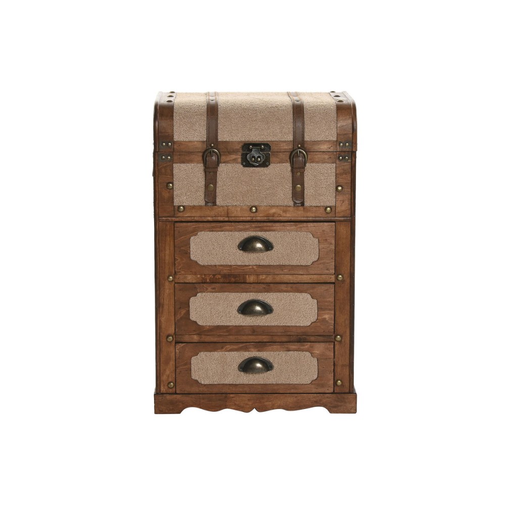 Chest of drawers Home ESPRIT Brown Beige Alpino 45 x 35 x 71,5 cm