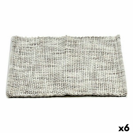 Tapis de bain Berilo ITEM NO.10 RUGS Gris 50 x 80 cm (6 Unités)