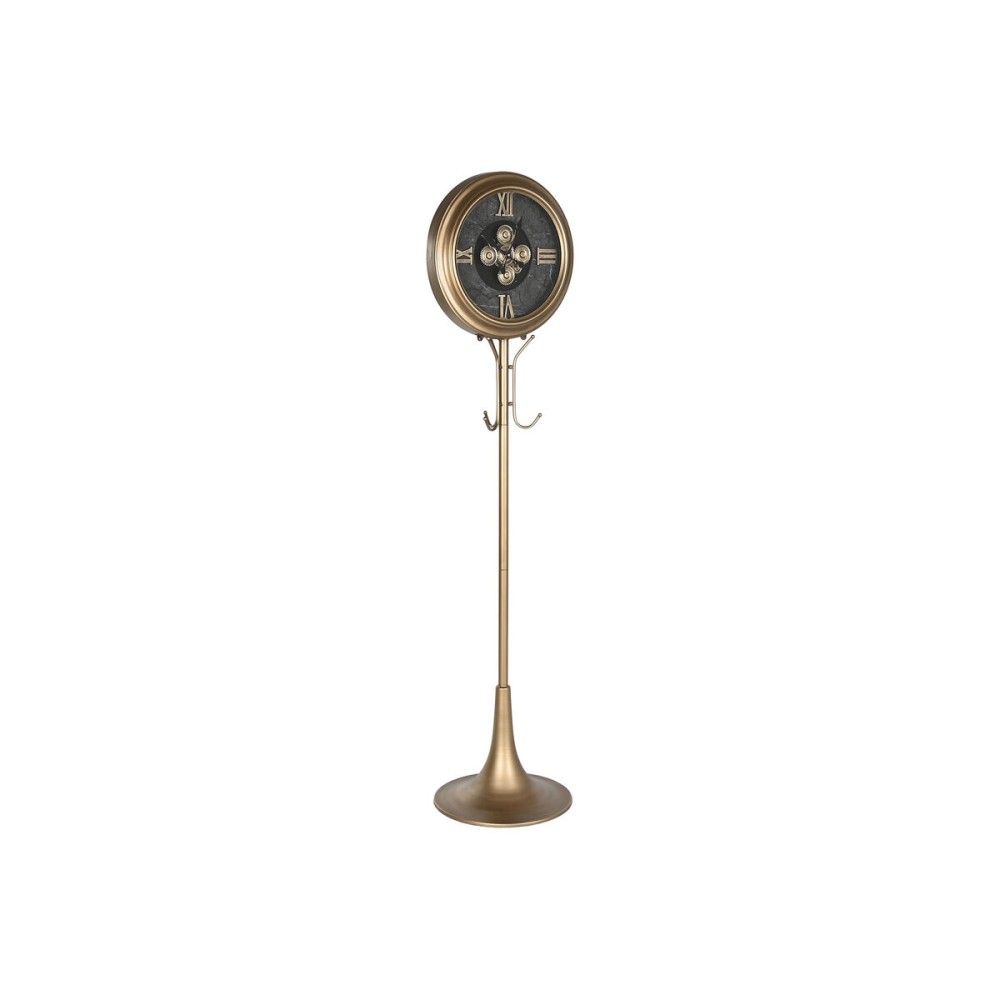 Coat Rack Home ESPRIT Golden Metal Crystal 45 X 40 X 178 cm