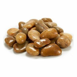 Decorative Stones Brown Large 3 Kg (4 Units)