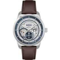 Unisex-Uhr Hugo Boss 1513944 Marineblau Silber (Ø 42 mm)