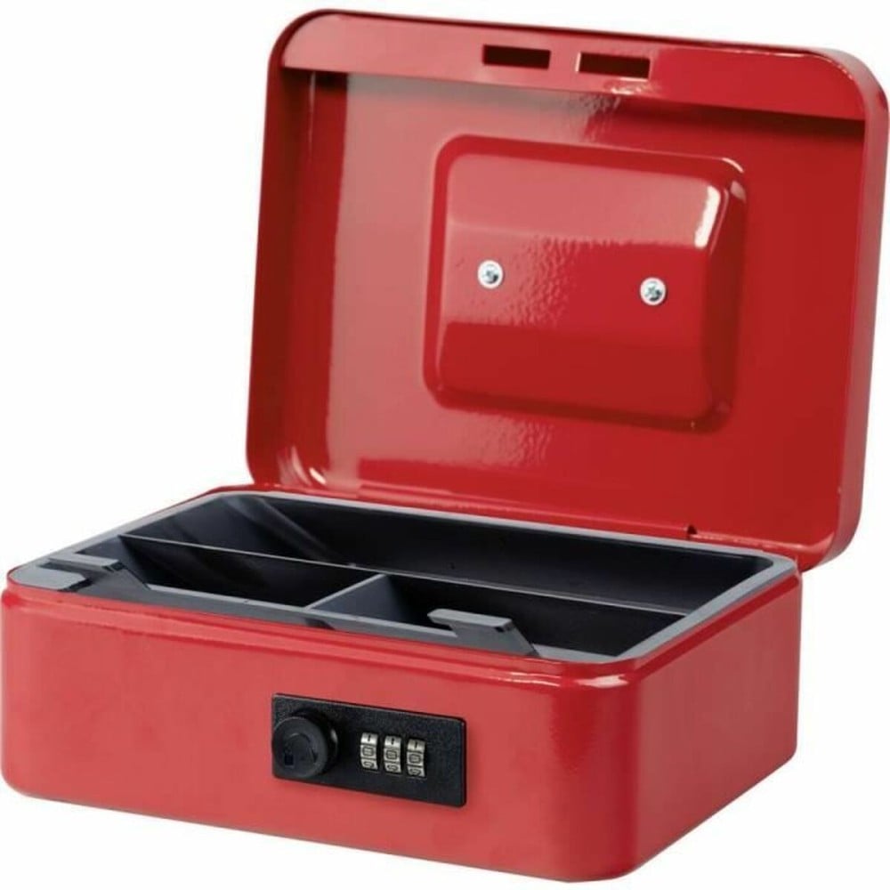 Safe-deposit box Burg-Wachter Money Code 5020 Red Steel Combination