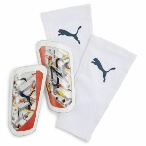 Football Shinguards Puma Neymar Ultra Flex White