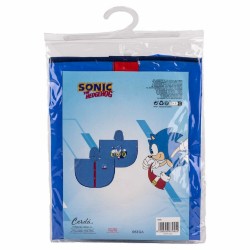 Waterproof Poncho with Hood Sonic Blue