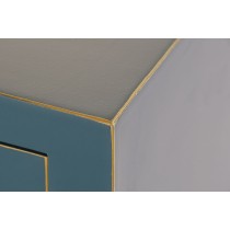 Console DKD Home Decor Sapin Bleu Bois MDF 63 x 26 x 83 cm