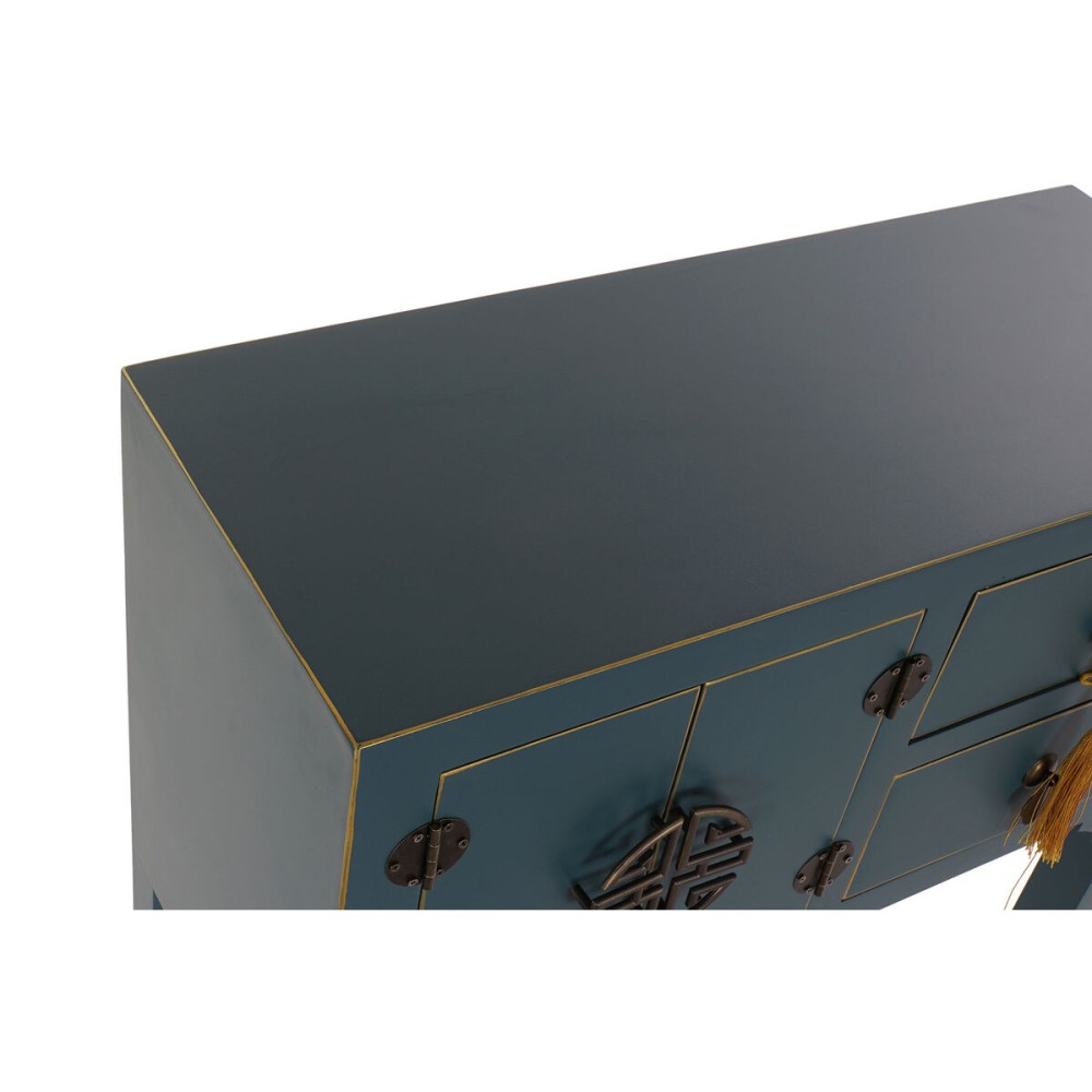 Console DKD Home Decor Fir Blue MDF Wood 63 x 26 x 83 cm