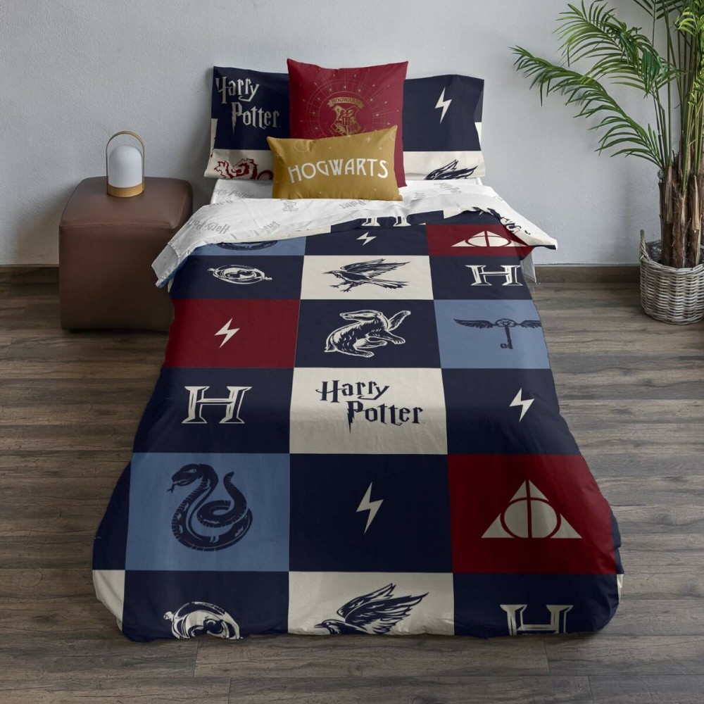 Housse de Couette Harry Potter 140 x 200 cm Lit 1 persone