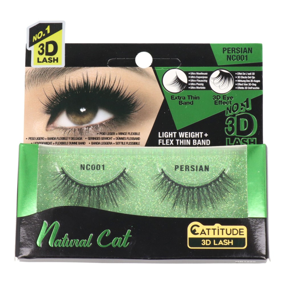 Falsche Wimpern Ebin New York Natural Cat Persian