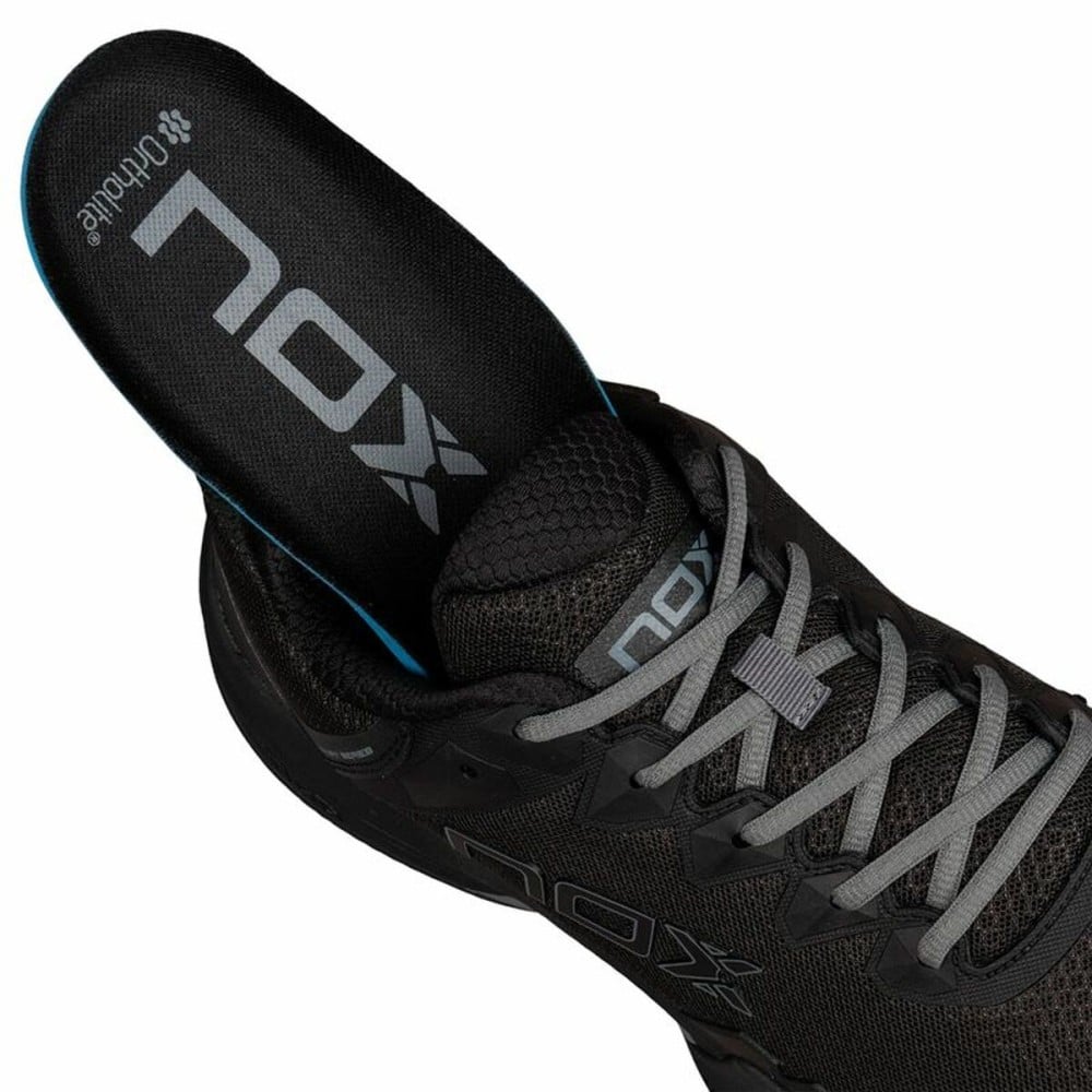 Chaussures de Running pour Adultes Nox ML10 Hexa Noir Gris