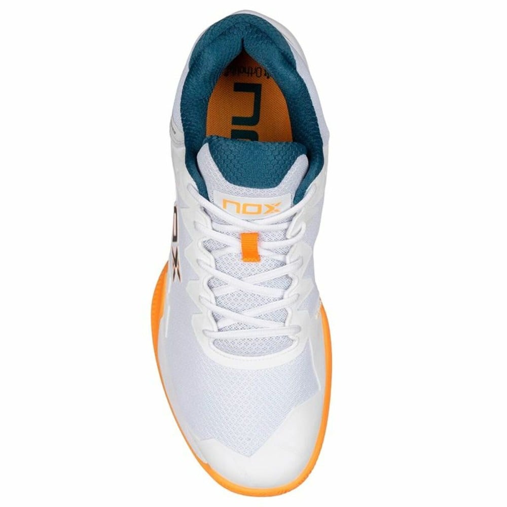 Chaussures de Running pour Adultes Nox ML10 Hexa Blanc Orange