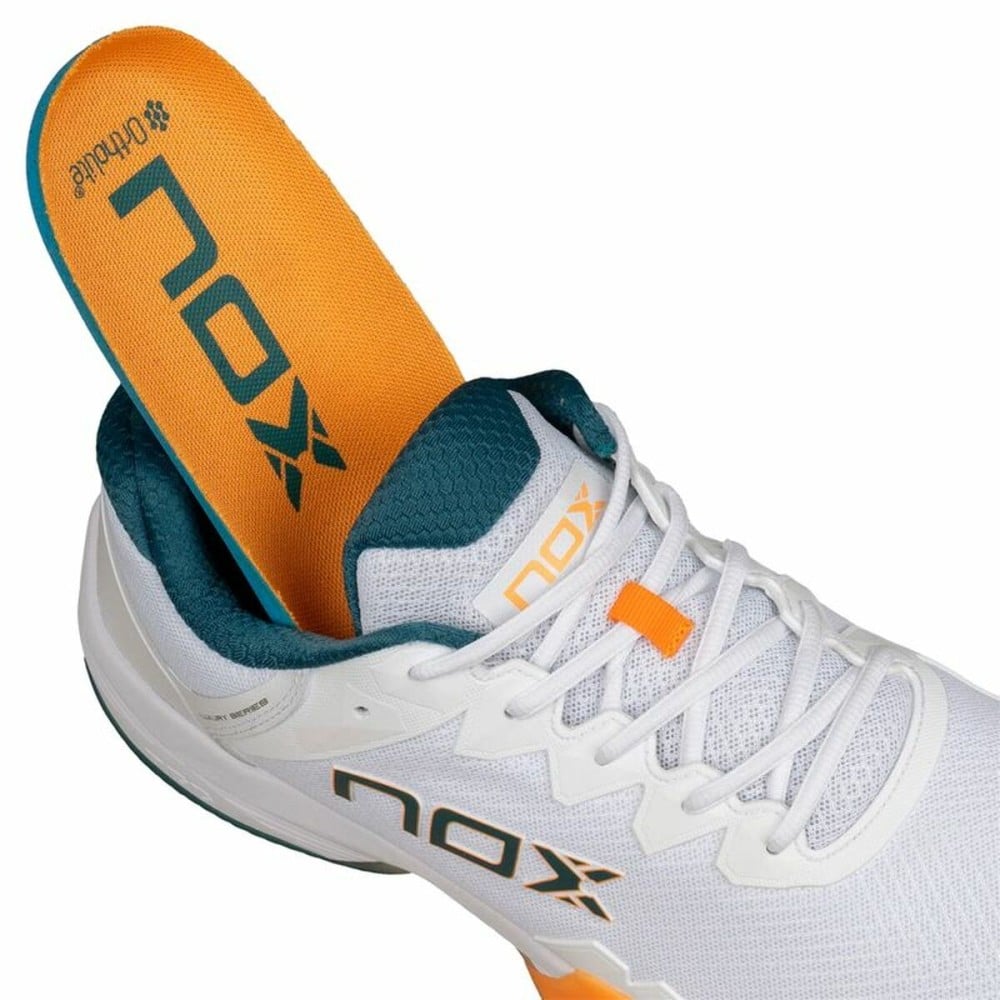 Laufschuhe für Erwachsene Nox ML10 Hexa Weiß Orange