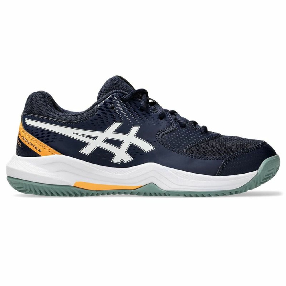 Chaussures de Padel pour Adultes Asics Gel-Dedicate 8 Padel Gs Bleu