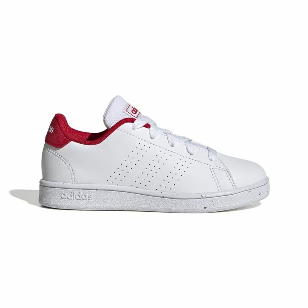 Children's Tennis Shoes Adidas Advantage White