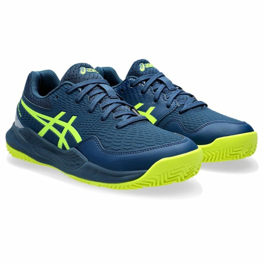 Tennisschuhe für Kinder Asics Gel-Resolution 9 Gs Clay Blau