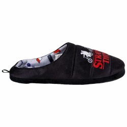 House Slippers Stranger Things Black