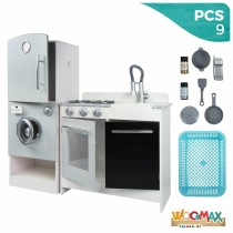 Cuisinière jouet Woomax Bois 9 Pièces 105 x 30 x 95 cm