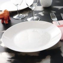 Assiette plate Luminarc Zelie Blanc verre Ø 25 cm (12 Unités)