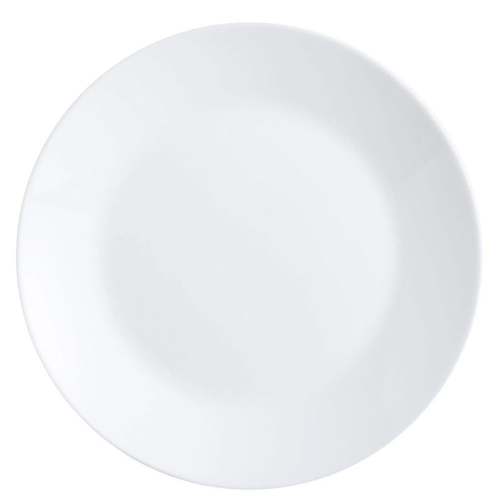 Assiette plate Luminarc Zelie Blanc verre Ø 25 cm (12 Unités)