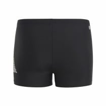 Jungen Badehose Adidas 3 Bar Schwarz