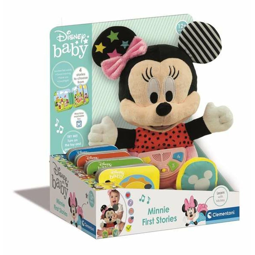 Märchenerzähler Minnie Mouse Baby Plüschtier 30,5 x 32 x 17,5 cm