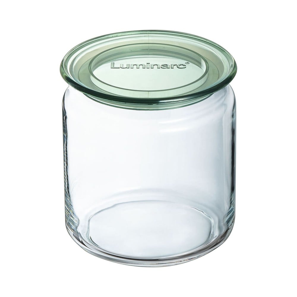 Bocal Luminarc Pure Jar Vert verre 750 ml (6 Unités)