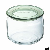 Topf Luminarc Pure Jar grün Glas 500 ml (6 Stück)