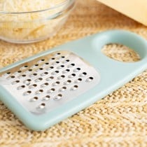 Multi-purpose grater Quid Ozon Green Metal 13 x 7,5 cm (12 Units)