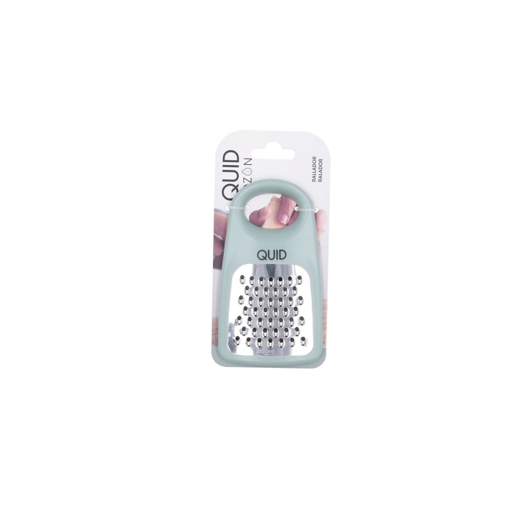 Multi-purpose grater Quid Ozon Green Metal 13 x 7,5 cm (12 Units)