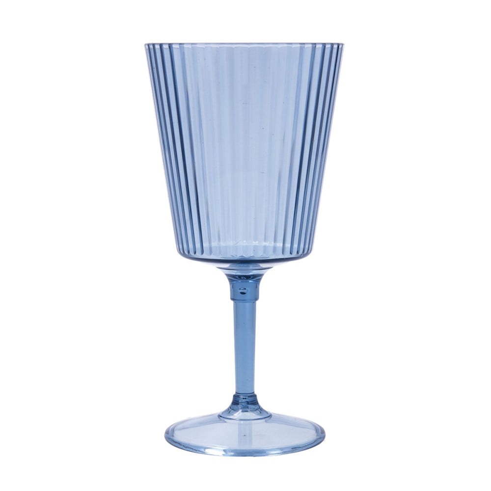 Wineglass Quid Sunset Azul Blue Plastic 400 ml (12 Units)